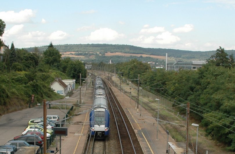 La gare en 2009 (photographie couleur : Jean-Luc Gouret)